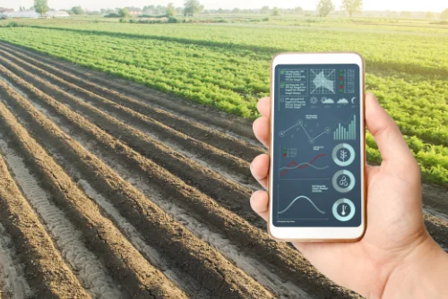 Smartphone application IoT agriculture tunisie -  gestion élevage RFID et monitoring champ